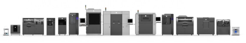3d systems printer range